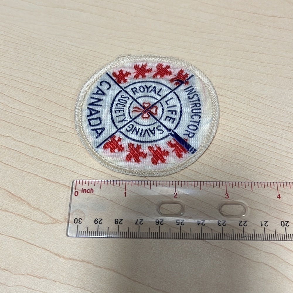 VINTAGE patches. Royal Life Saving Society. 4 patches total. - Picture 5 of 5